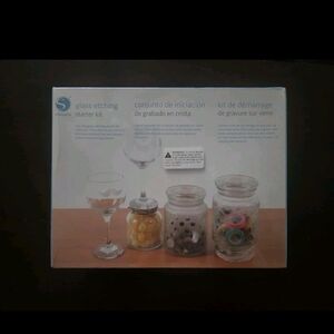Glass Etching Starter Kit - White & Clear Packaging